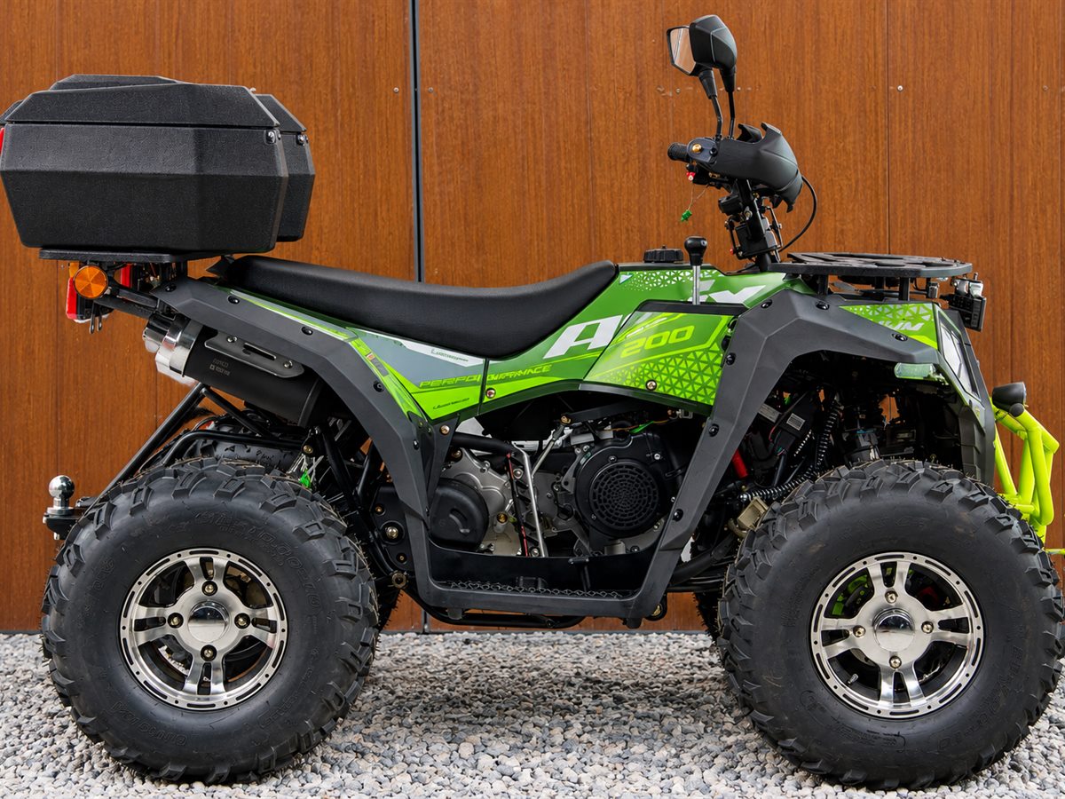 Magnum 200 - quad z homologacją do wypraw